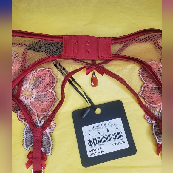 Mary May Suspender / Garter Belt Honey Birdette - Picture 10 of 14